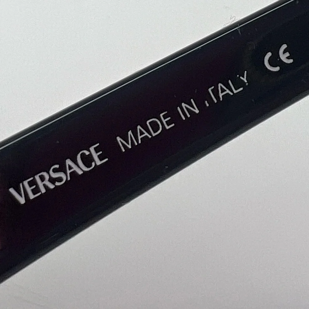 VERSACE Black/Pink‎ Stripe Sunglasses MOD GV3 | PRELOVED!!💓🖤🕶️☀️